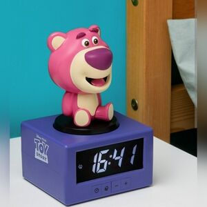 Toy Story NIB Lotso Digital Alarm Clock W/Night Light & Music – Offi LIC.